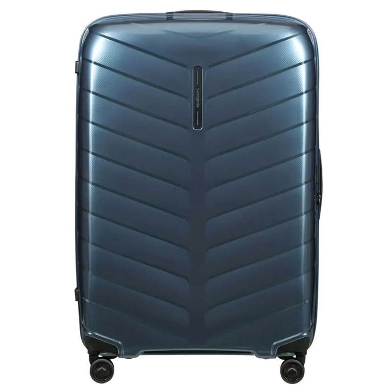 Samsonite Attrix 81 cm Spinner Suitcase - Steel Blue