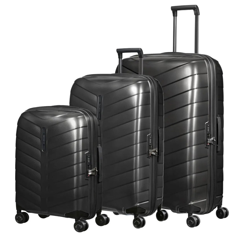 Samsonite Attrix Spinner 3 piece Suitcase Set - Anthracite