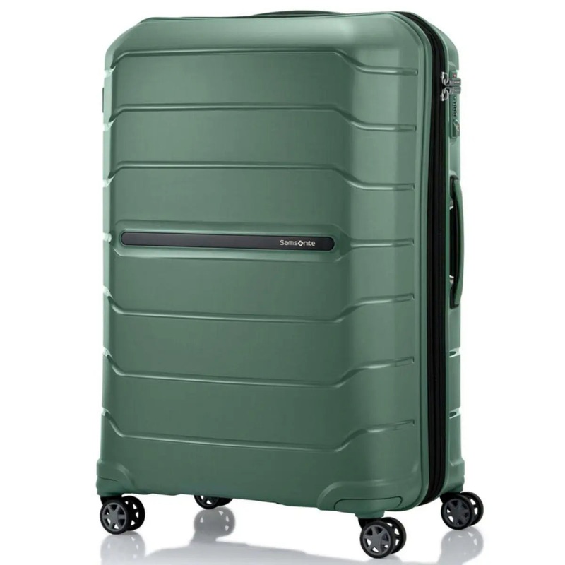 Samsonite Oc2Lite 75 cm 4 Wheeled Expandable Spinner Suitcase - Slate Green