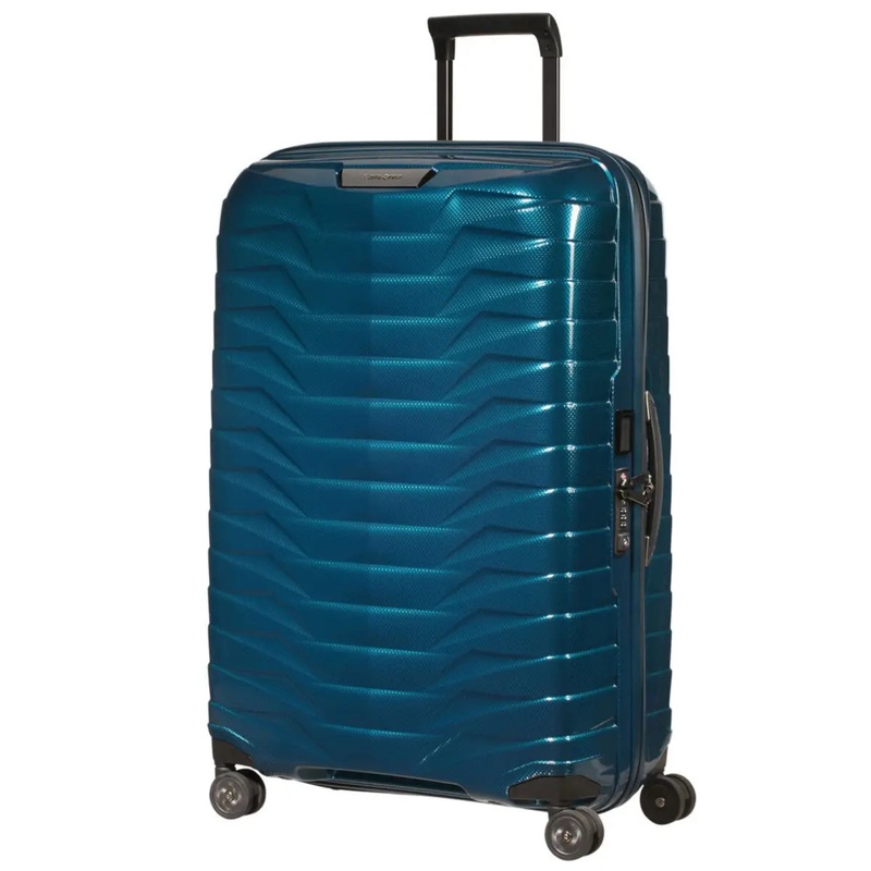 Samsonite Proxis 75cm 4 Wheel Spinner Suitcase - Petrol Blue