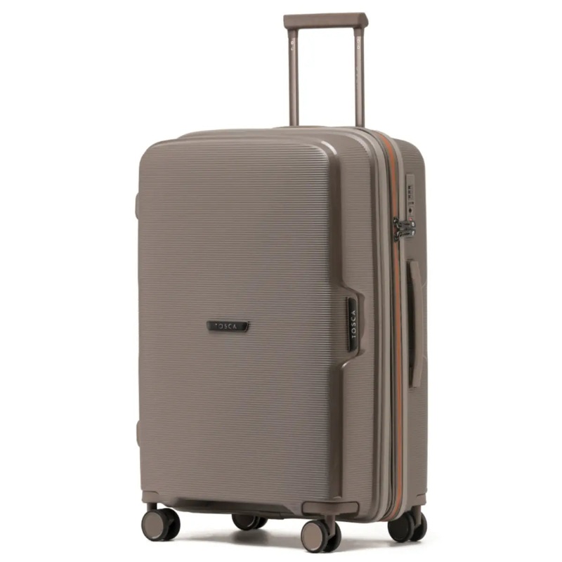 Tosca Bel-Air 66 cm Hardside Expandable Suitcase - Champagne