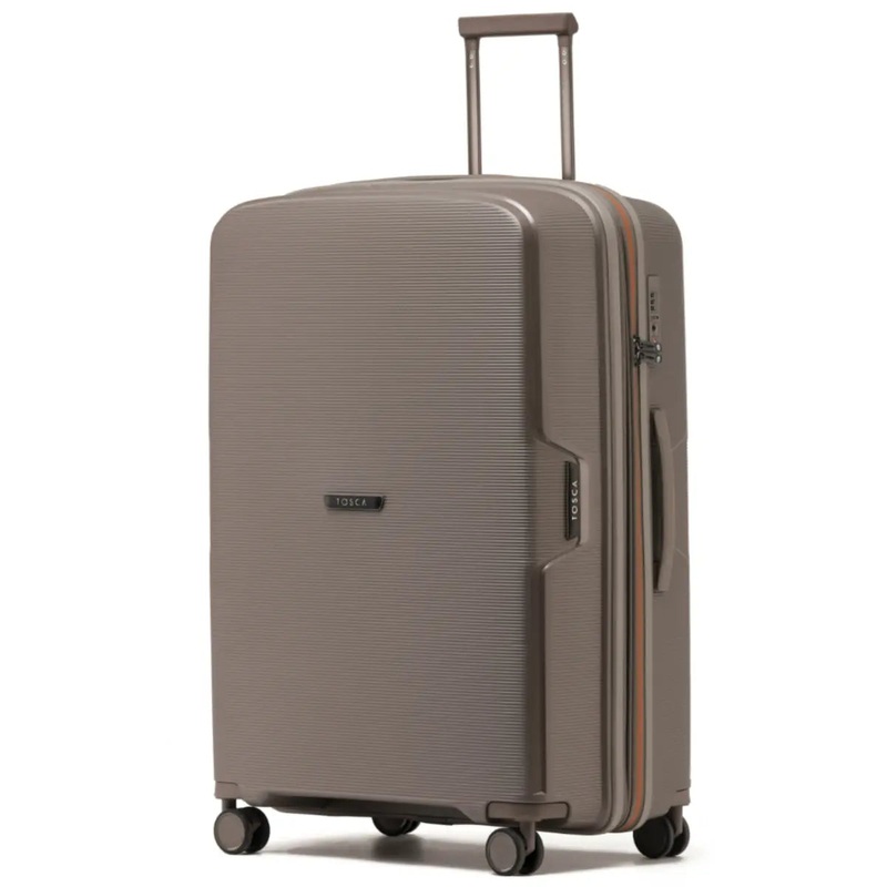Tosca Bel-Air 76 cm Hardside Expandable Suitcase - Champagne