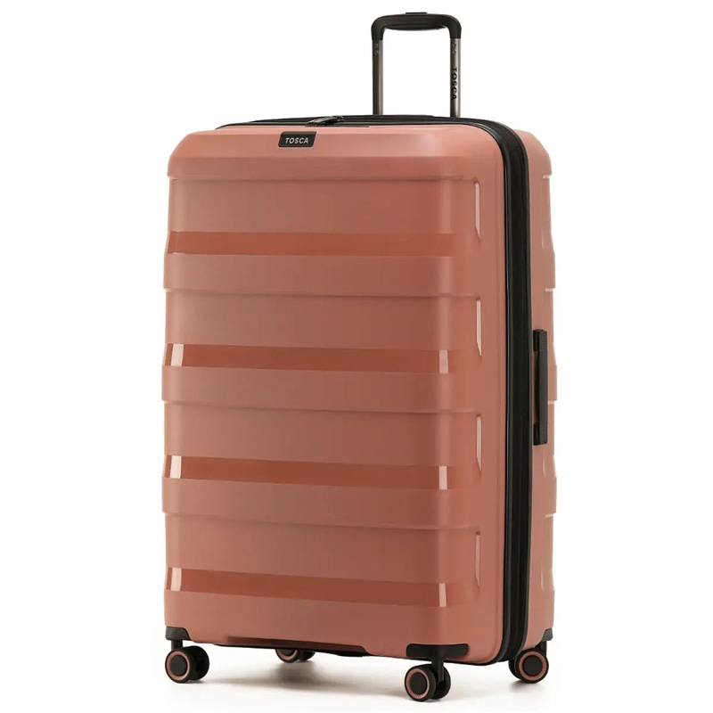 Tosca Comet 81 cm X-Large Expandable Suitcase - Mocha