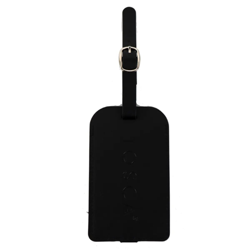 Tosca PU Suitcase Tag - Black