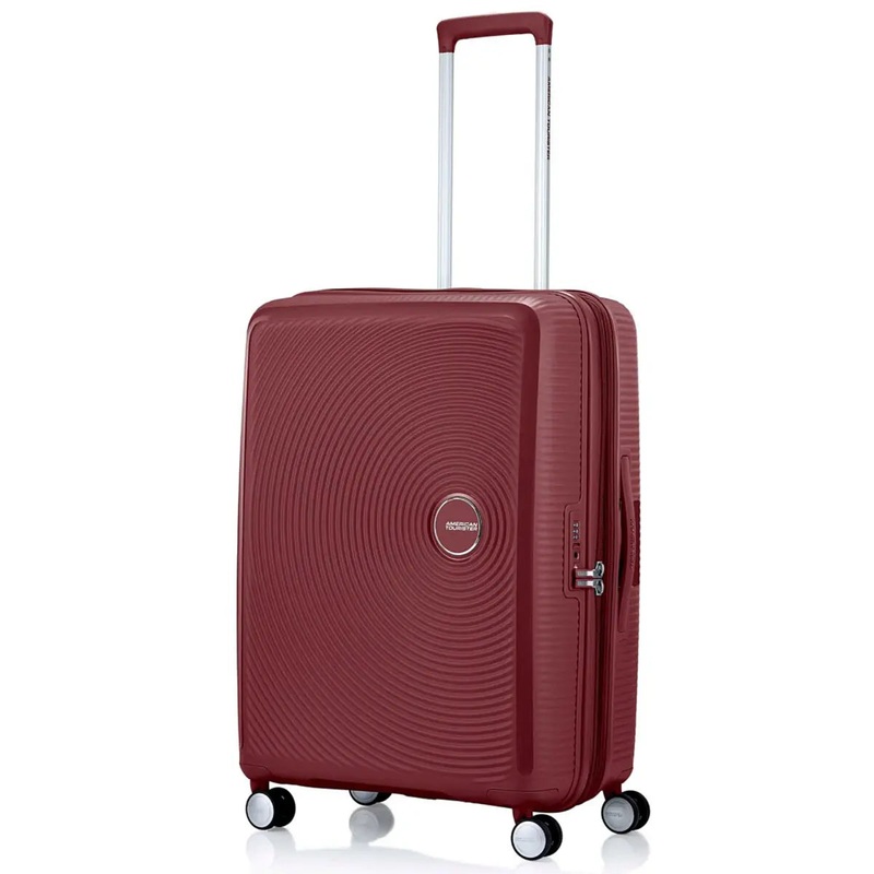 American Tourister Curio 2 - 69 cm Expandable Spinner Suitcase - Dahlia