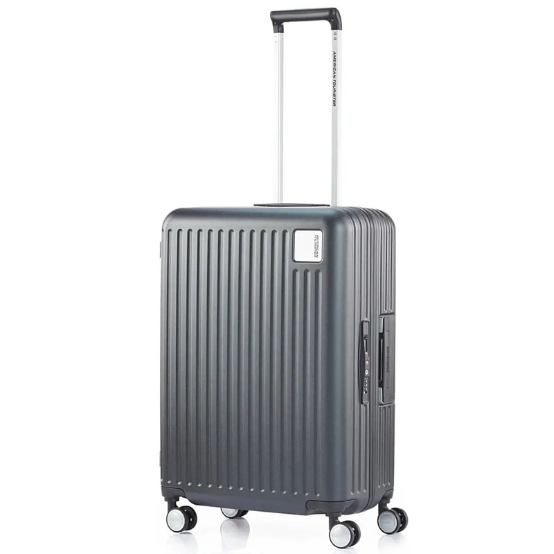 American Tourister Lockation 65 cm Spinner Suitcase - Black