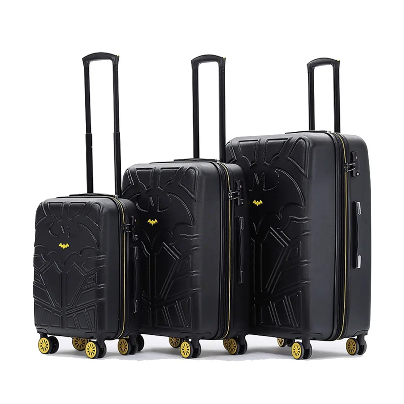 DC Comics Batman Suitcase Set of 3 (Small, Medium and Large)