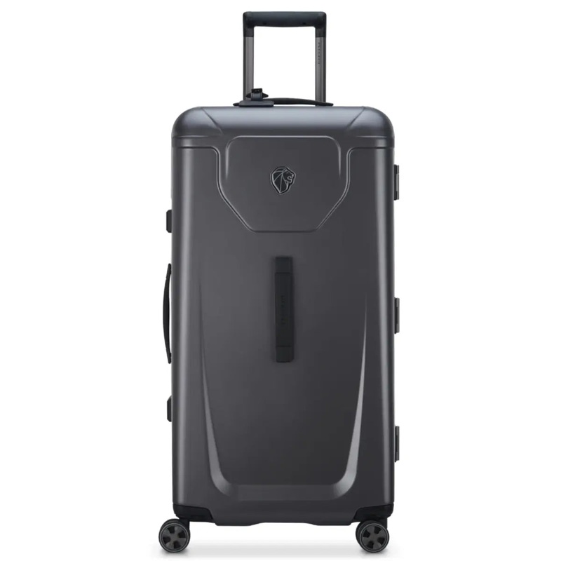 Delsey Peugeot 80 cm 4-Wheel Trunk Suitcase - Anthracite
