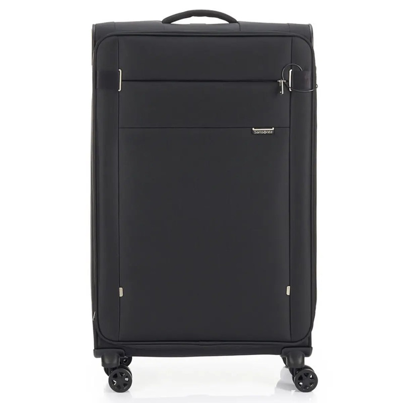 Samsonite City Rhythm 78 cm Expandable 4 Wheel Spinner Suitcase - Black