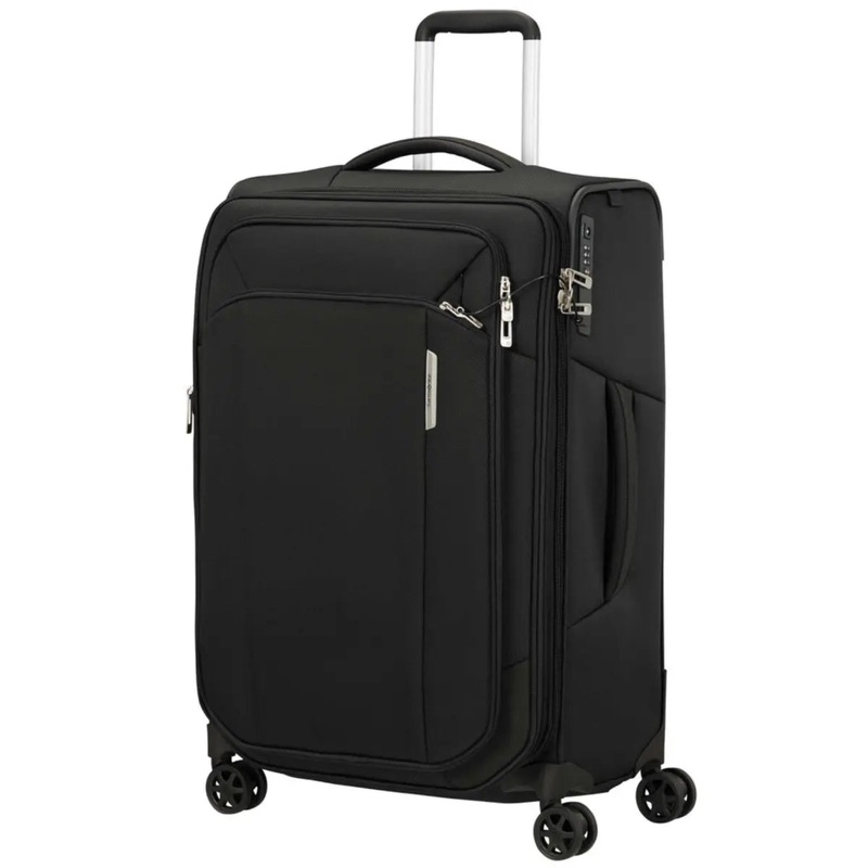 Samsonite Respark 67 cm Expandable Spinner Suitcase - Ozone Black