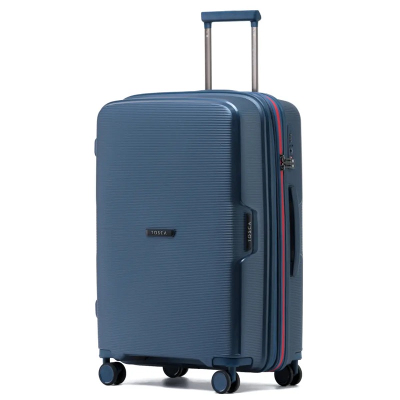 Tosca Bel-Air 66 cm Hardside Expandable Suitcase - Blue