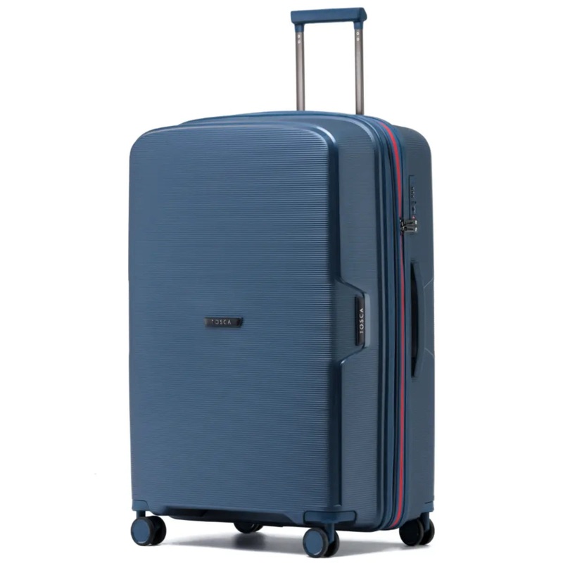 Tosca Bel-Air 76 cm Hardside Expandable Suitcase - Blue