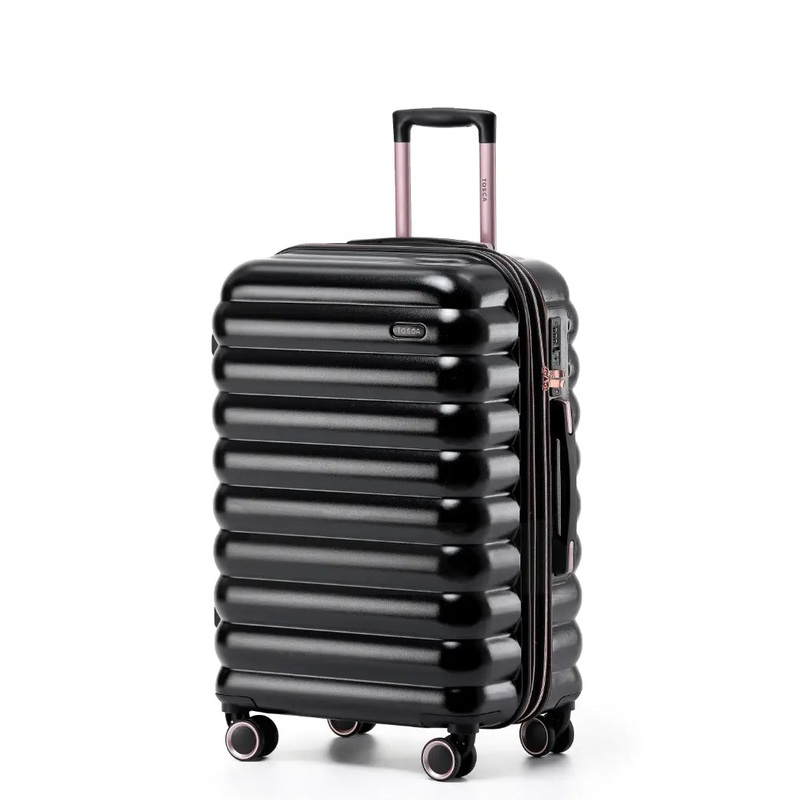 Tosca Como 67 cm 4-Wheel Suitcase - Black
