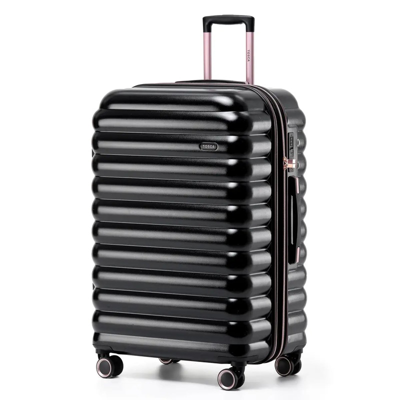 Tosca Como 77 cm 4-Wheel Suitcase - Black