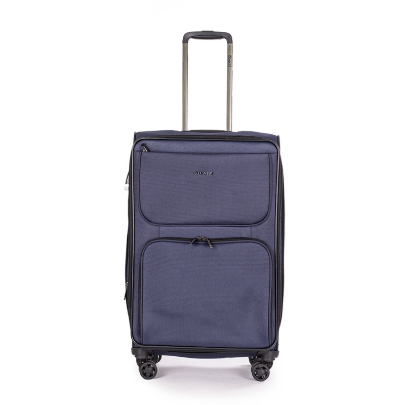 Stratic Bendigo Light + Suitcase M With Front Access Opening - Navy