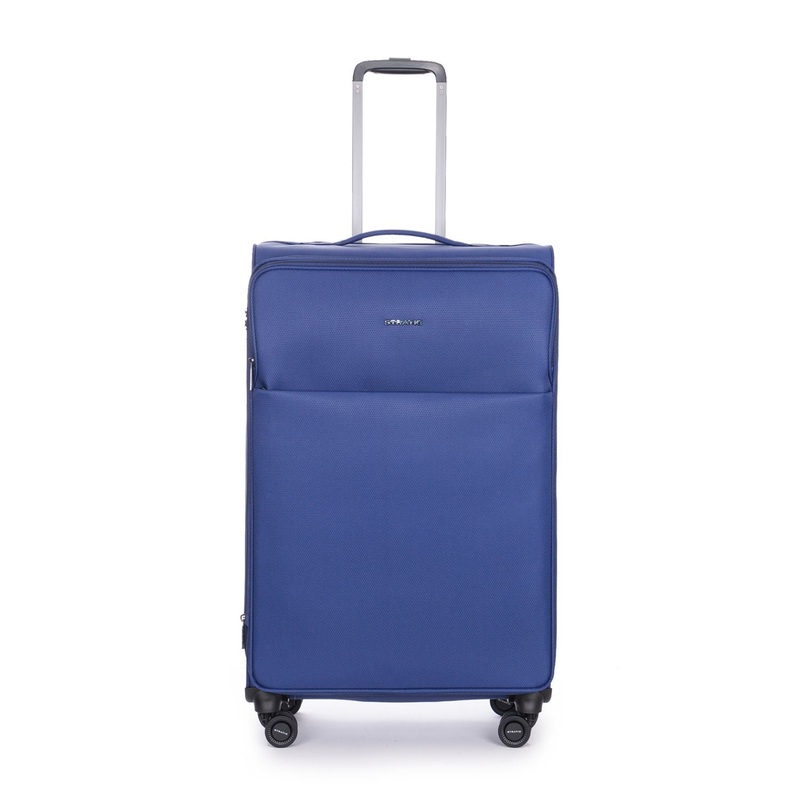 Stratic Light + Suitcase L With Front Access Opening - Navy