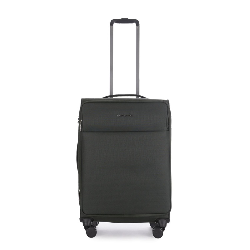 Stratic Light + Suitcase M With Front Access Opening - Dark Green