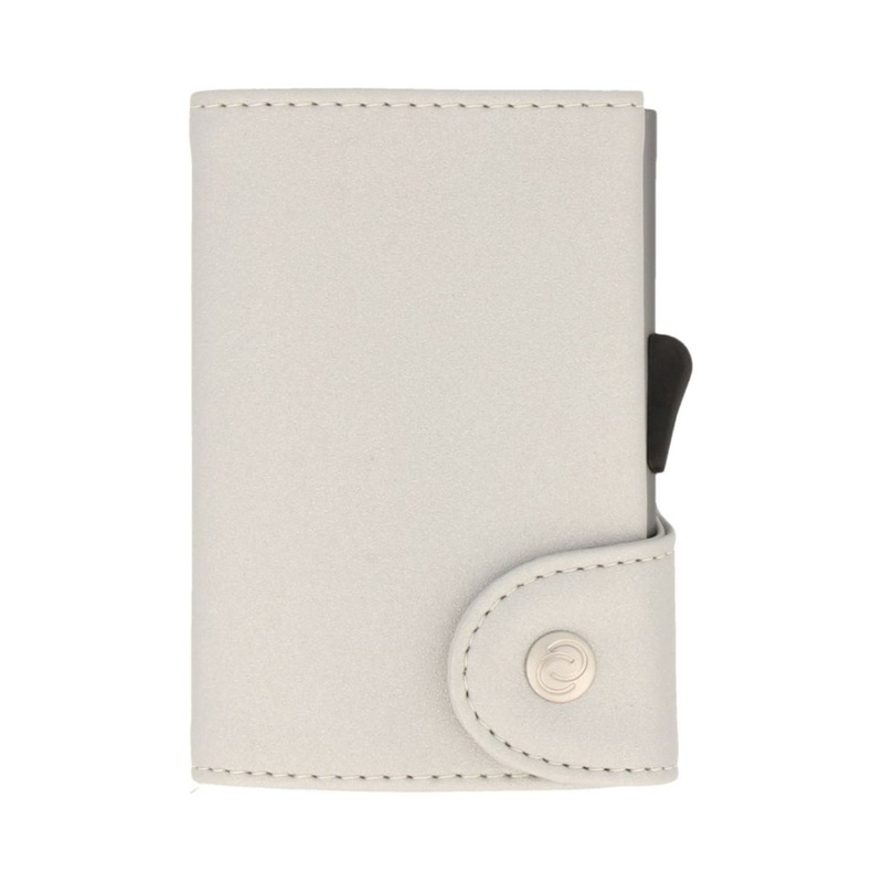 C-Secure PU Leather Wallet (Sliver Shimmer 7872)
