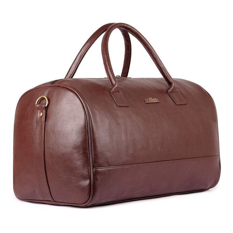 The Clownfish Urion Series Duffel Bag - Waterproof, Spacious | 26L | Chocolate