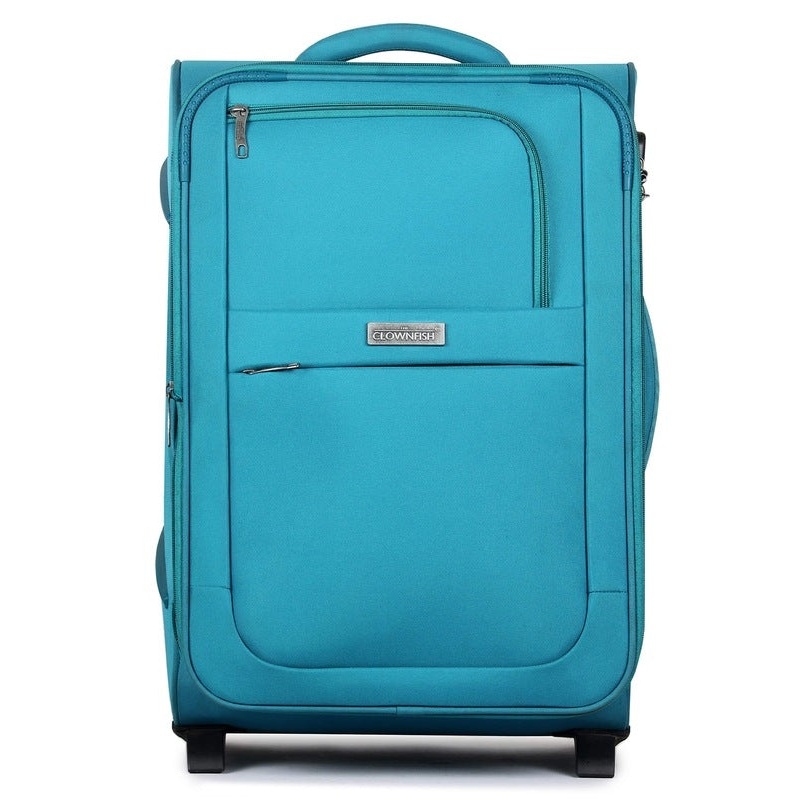 20 Inch Softsided Suitcase - Turquoise, Combination Lock | Spacious | Travel Essential