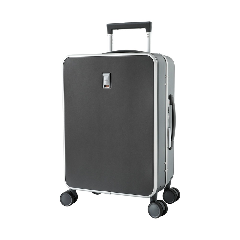 20 Inch Trolley Bag with 360 Degree Wheels | TSA Approved Locks | 39 Liters | Grey