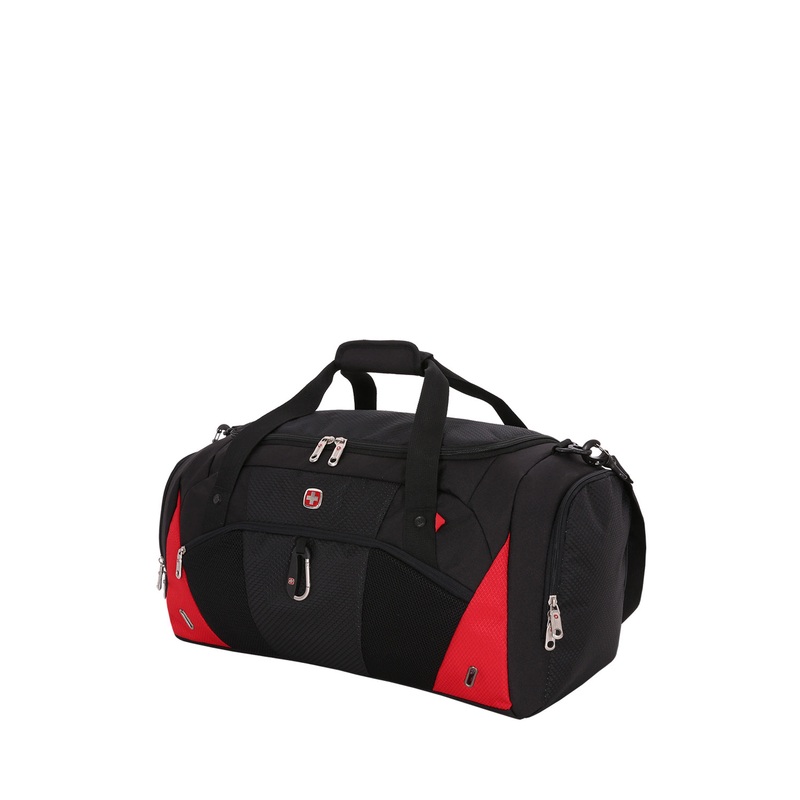SWISSGEAR 1900 21" Duffel in Black/Red
