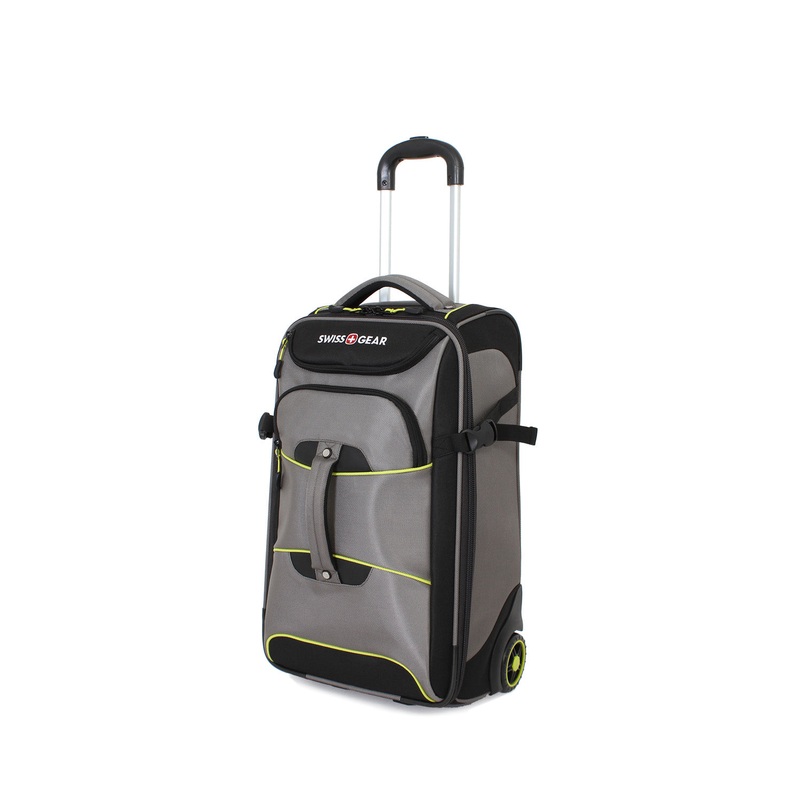 SWISSGEAR Convertible 21" Duffel Roller in Grey
