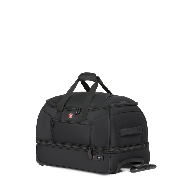 SWISSGEAR Zurich 22" Duffel Roller in Black