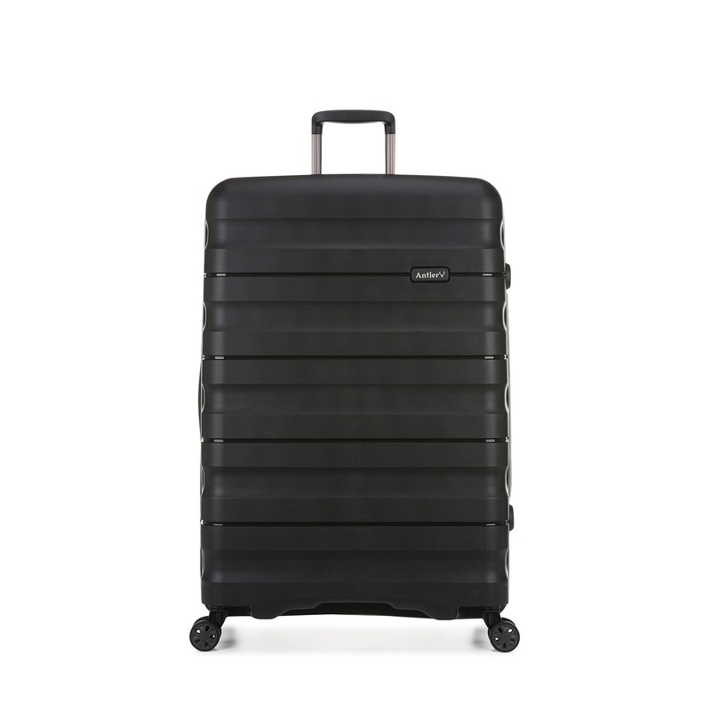 Antler - Lincoln Large 80cm Hardside 4 Wheel Suitcase - Black