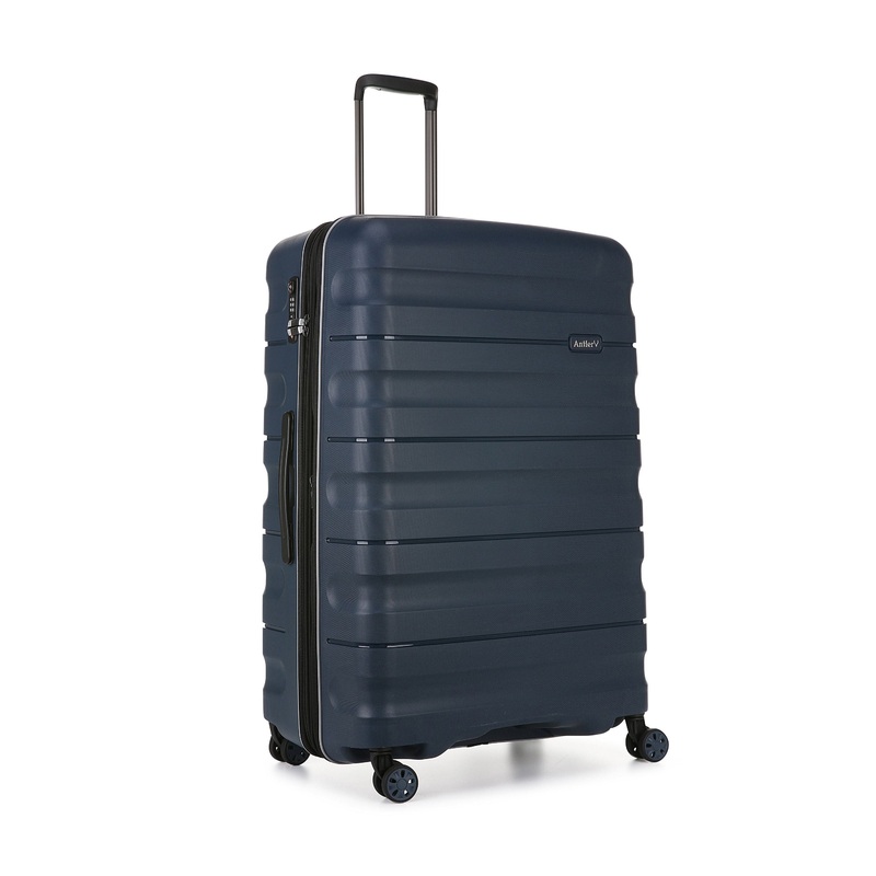 Antler - Lincoln Large 80cm Hardside 4 Wheel Suitcase - Navy