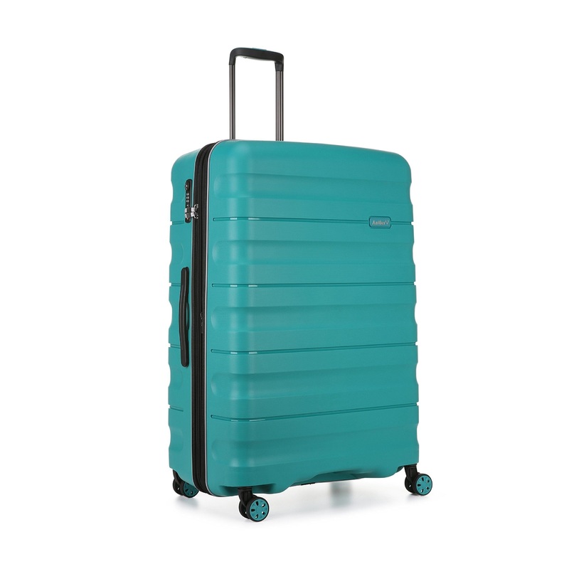 Antler - Lincoln Large 80cm Hardside 4 Wheel Suitcase - Teal