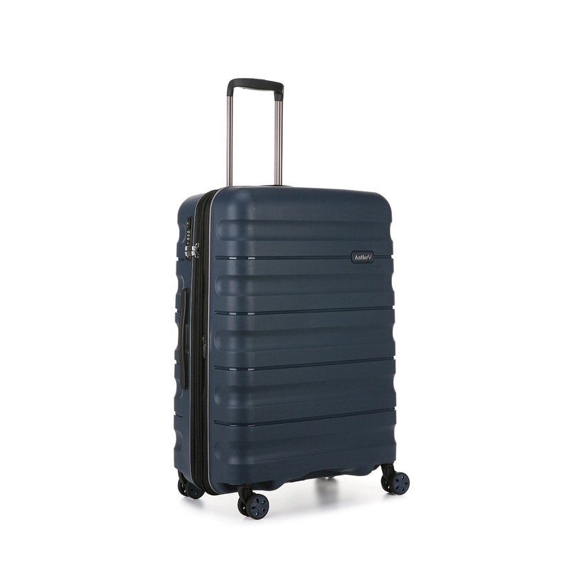 Antler - Lincoln Medium 68cm Hardside 4 Wheel Suitcase - Navy