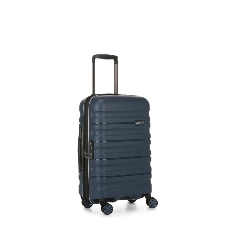 Antler - Lincoln Small 56cm Hardside 4 Wheel Suitcase - Navy