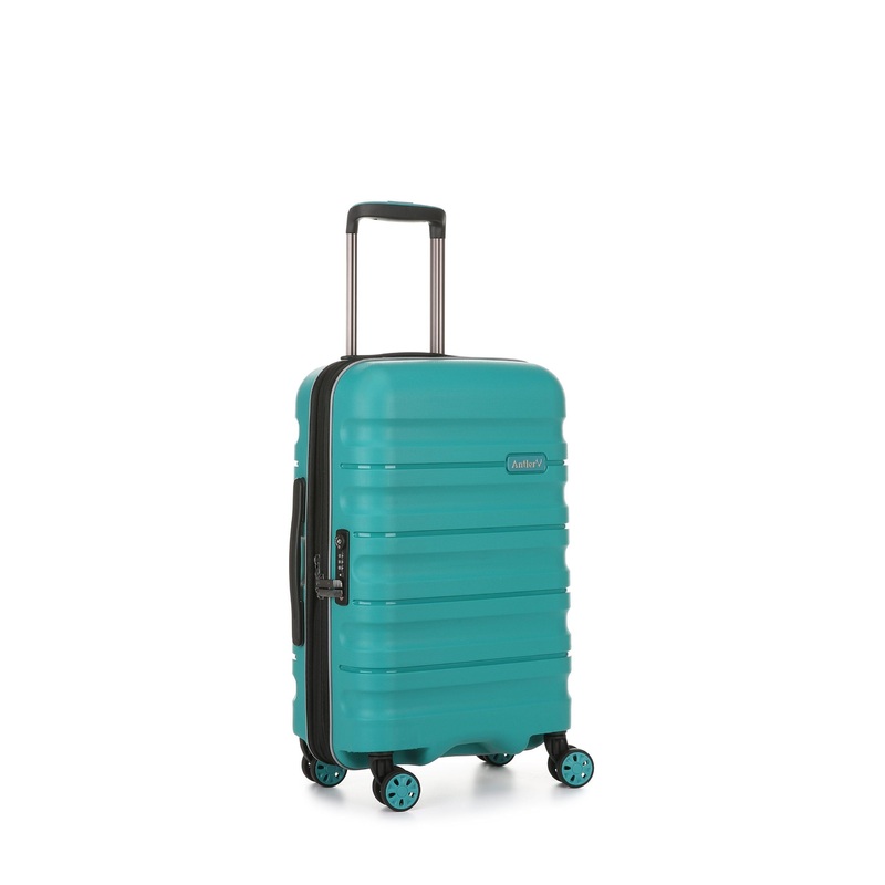 Antler - Lincoln Small 56cm Hardside 4 Wheel Suitcase - Teal