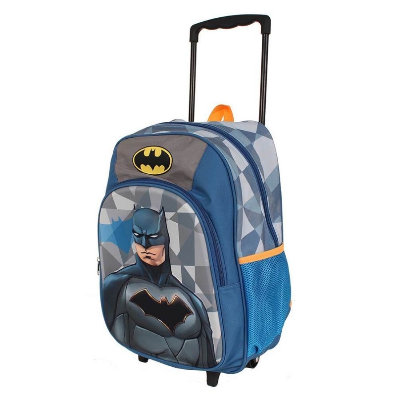 Batman 17" Backpack / 2 Wheel Trolley Backpack