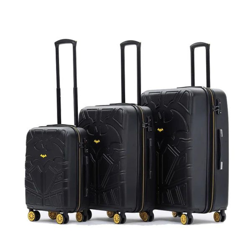 Batman - Set of 3 Suitcases 19in/24in/28in