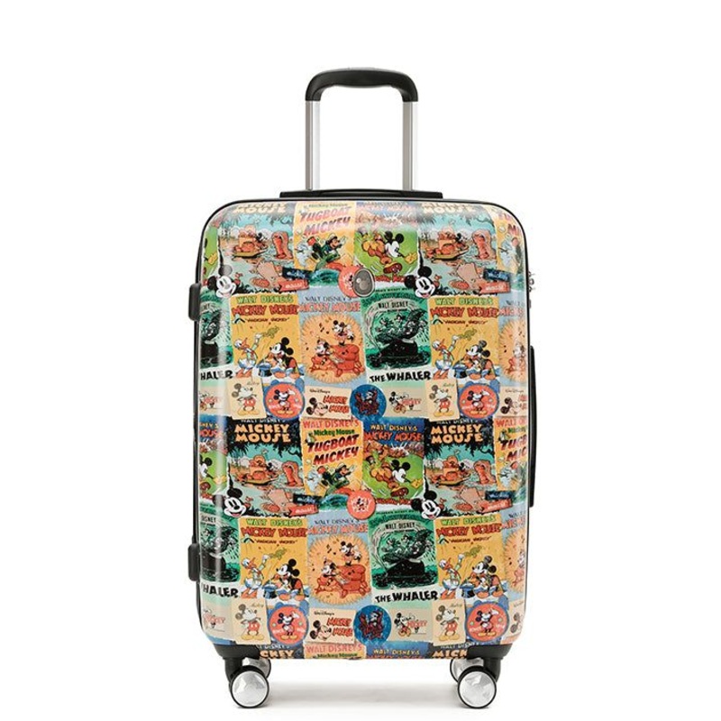 DISNEY MICKEY COMIC Medium Hard 4wheels Suitcase