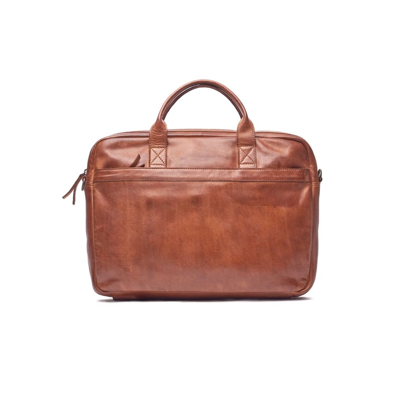 Rugged Hide - Henry Brief Business leather bag