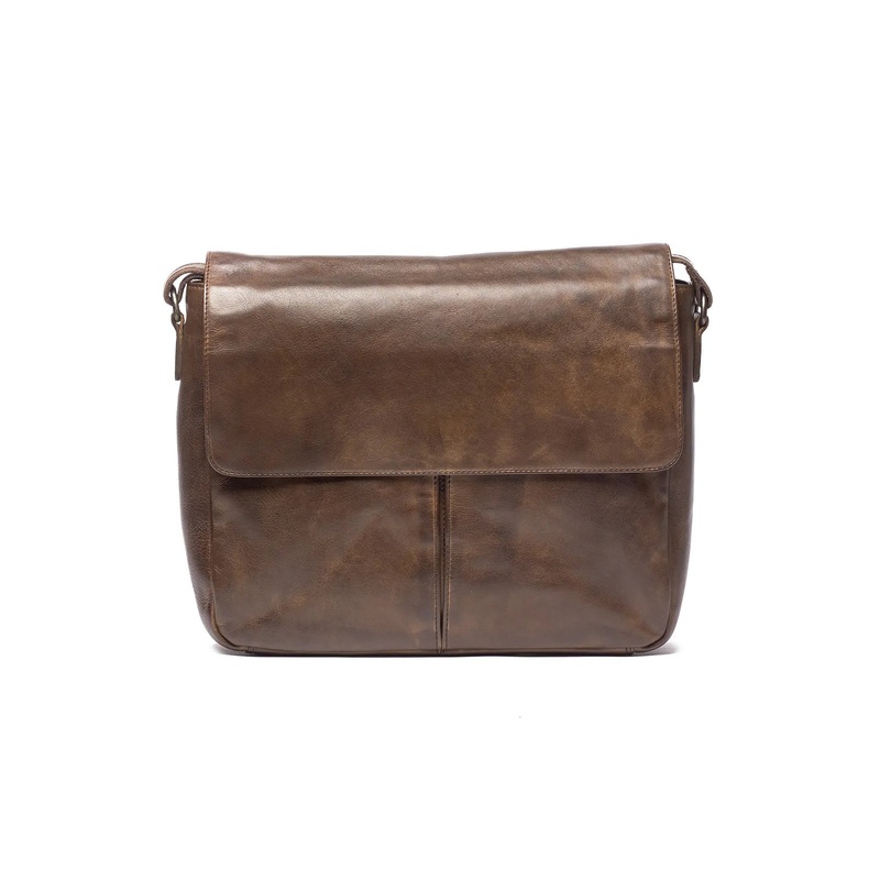 Rugged Hide - Louis Satchel leather bag
