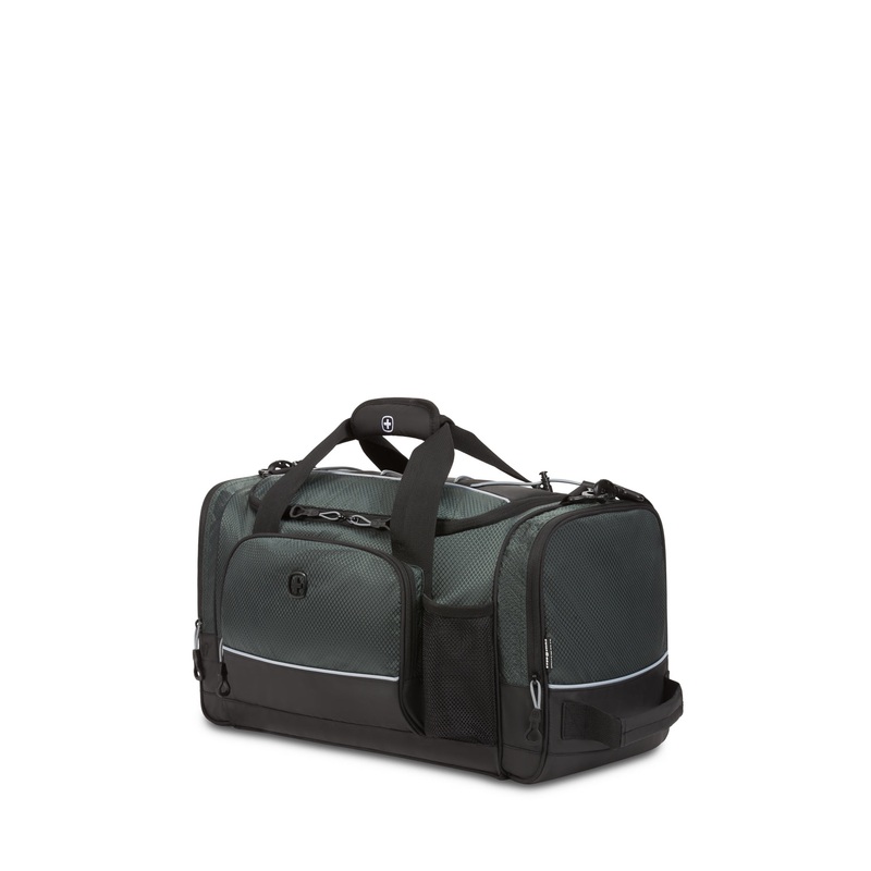 SWISSGEAR Apex 20" Duffel in Grey/Black Dobby