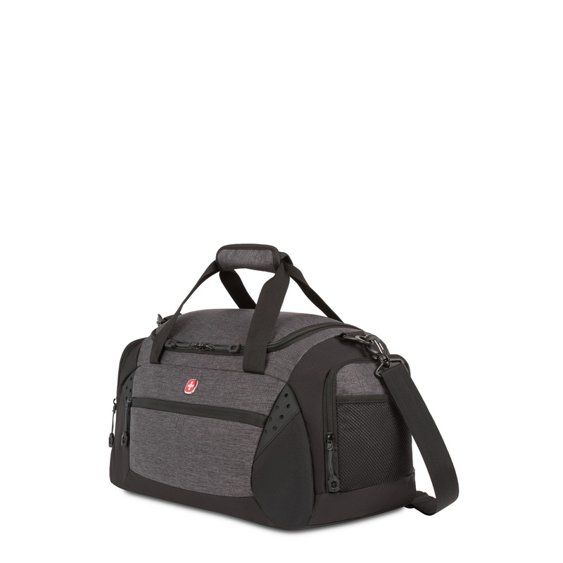SWISSGEAR Apex Pro 20" Duffel in Grey Heather/Black