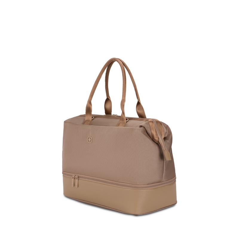 SWISSGEAR Weekender Travel Tote in Light Brown