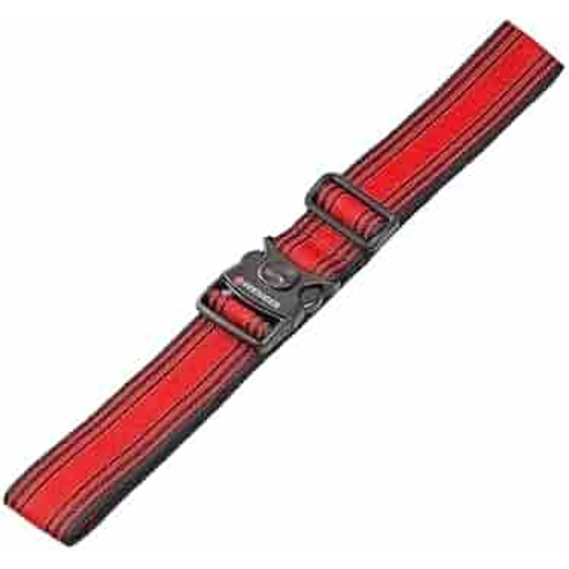 Wenger Locking Suitcase Strap 604597 - Black / Red