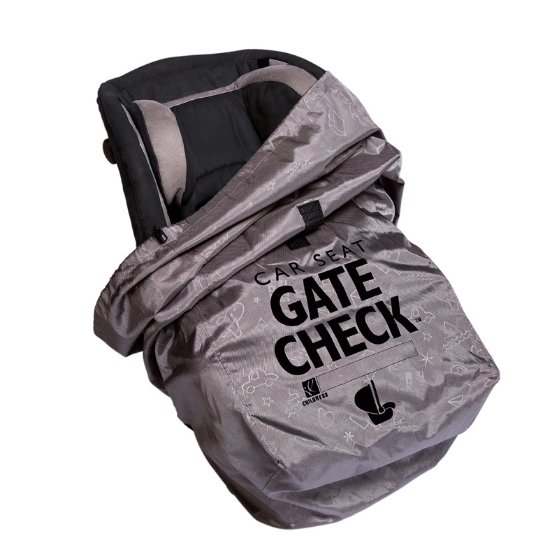 DELUXE Gate Check Bag for Car Seats - Premium Heavy-Duty Durable Air Travel Bag, Backpack Straps - Fits Convertible Car Seats, Infant carriers & Booster Seats