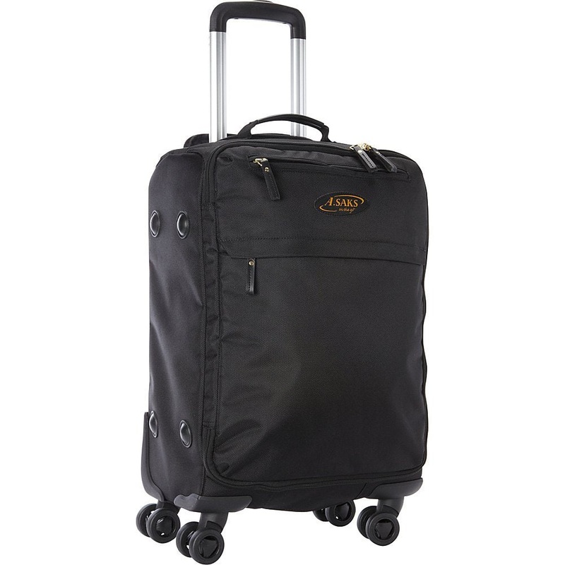 Expandable 22" Spinner Carry On With Removable Suiter