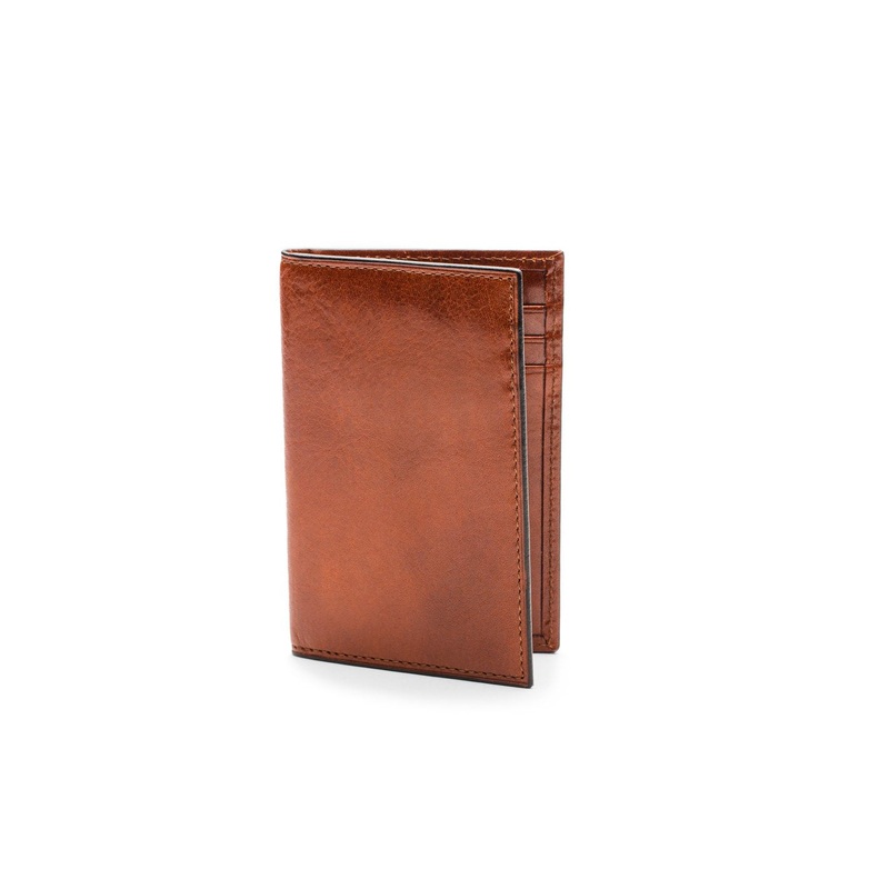 Men's Genuine Leather 8 Pocket Credit Card Case