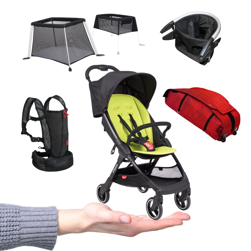 phil&teds Ultimate Set | Go,Airlight,Lobster,Traveller,Travel Bassinet & Travel Bag
