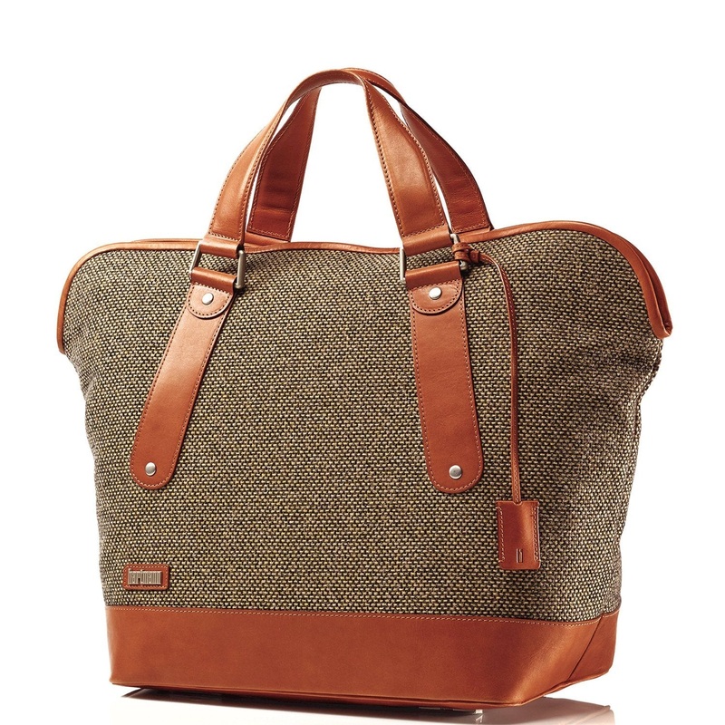 Tweed Belting Weekender Walnut Tweed