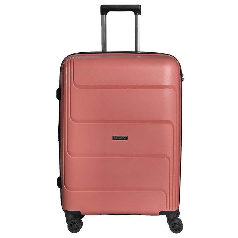 CHECK.IN St. Louis - 4-Rollen-Trolley 67 cm erw. (altrosa)
