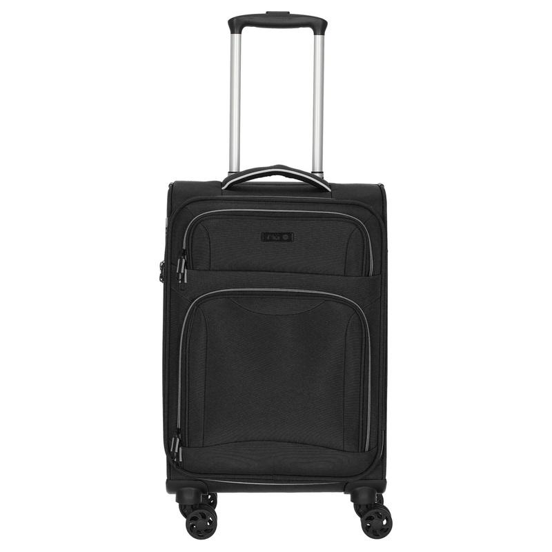 D&N Travel Line 9204 - 4-Rollen-Kabinentrolley S 55 cm (schwarz)